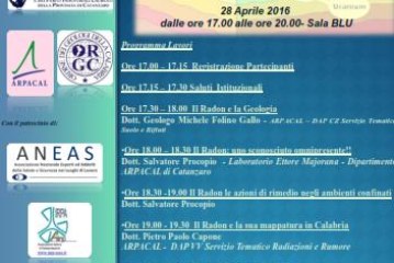 Radon: seminario Arpacal alla Fiera EdilExpo