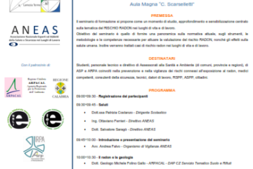 Seminario di formazione “il radon uno sconosciuto omnipresente”