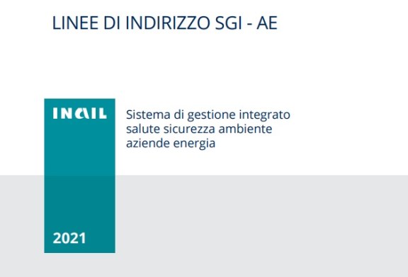 Modelli applicativi per un Sistema di Gestione integrato salute e sicurezza ambiente nelle aziende del settore energia